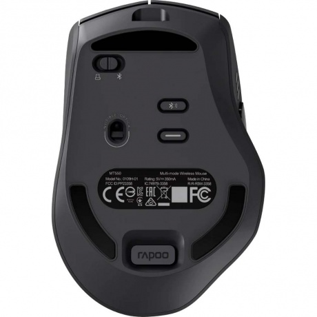 Мышь Rapoo MT550L черный (12764) - фото 3
