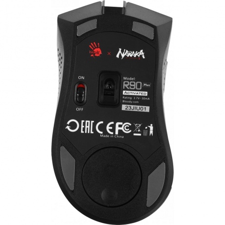 Мышь A4Tech Bloody R90 Plus Naraka белый/рисунок - фото 3