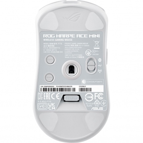 Мышь ASUS ROG HARPE ACE MINI White (90MP03Z0-BMUA10) - фото 6
