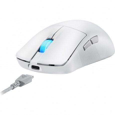 Мышь ASUS ROG HARPE ACE MINI White (90MP03Z0-BMUA10) - фото 8