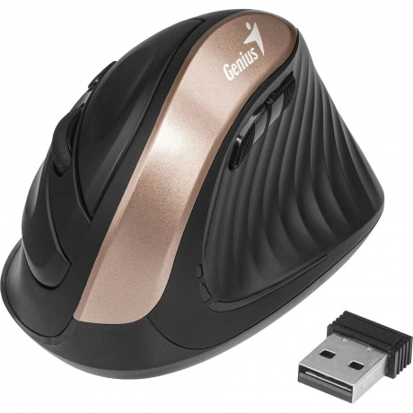 Мышь беспроводная Genius Ergo 8250S Champagne (31030031400)
