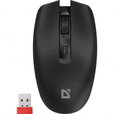 Мышь беспроводная Defender Proto MM-332 black (52332)