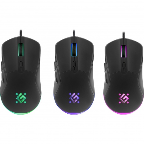 Мышь проводная Defender Arga GM-049 black (52049) - фото 12