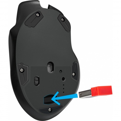 Мышь беспроводная Defender Thunder GM-213 black (52213) - фото 4