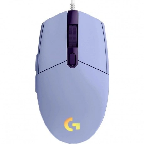 Мышь проводная Logitech G102 LightSync Lilac (910-005857)