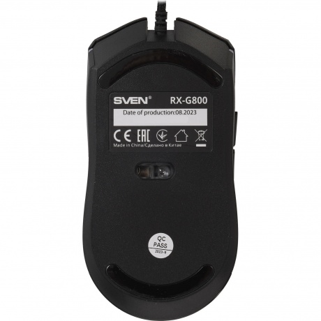 Мышь проводная Sven RX-G800 black (SV-021832) - фото 5