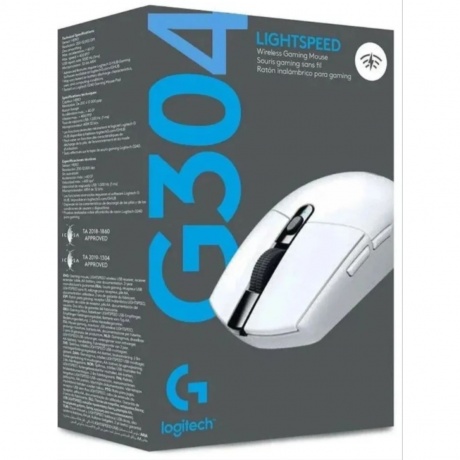 Мышь беспроводная Logitech G304 910-005295 белый - фото 5