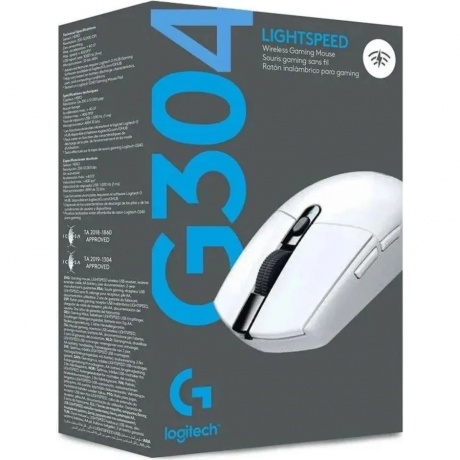 Мышь беспроводная Logitech G304 910-005295 белый - фото 6