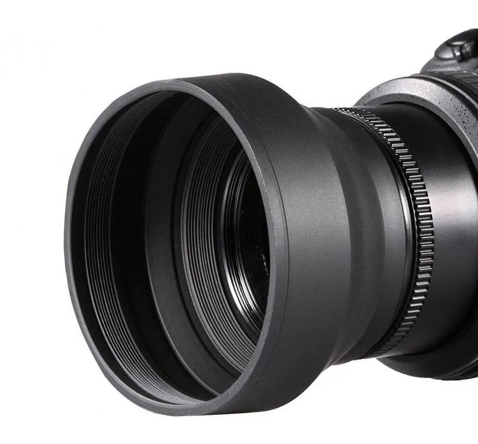 Бленда резьбовая резиновая LS-49S 49 мм - фото 8