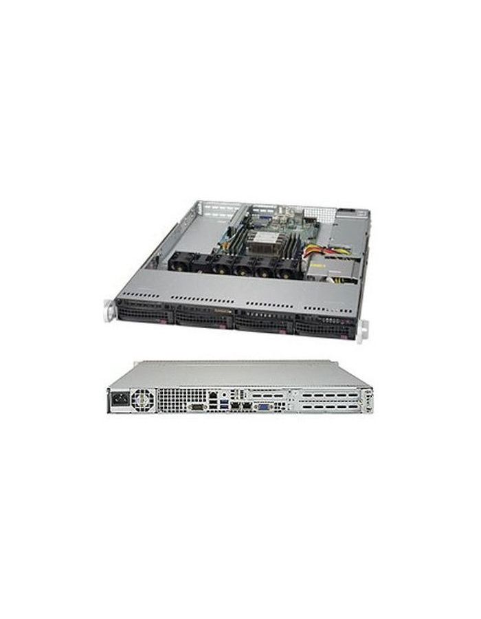 Серверная платформа Supermicro SYS-5019P-WT сервер supermicro sys 6019p mtr