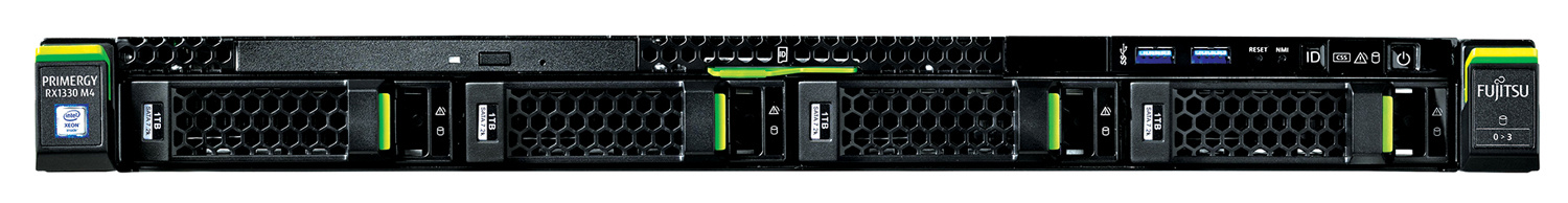 Сервер Fujitsu Primergy RX1330 M4 (R1334SC030IN) - фото 1