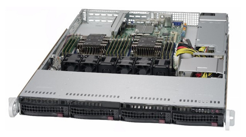 Серверная платформа Supermicro SYS-6019P-WT 1G 2P - фото 1