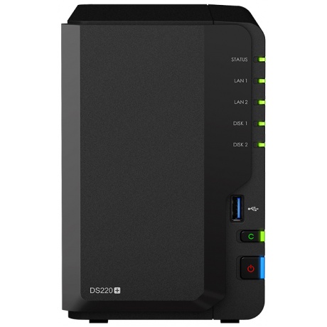 Сетевое хранилище Synology DS220+ - фото 2