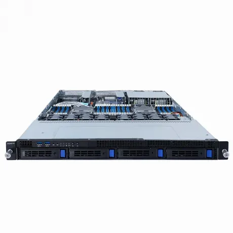 Серверная платформа Gigabyte R182-340 1U 2xLGA3647 DDR4x24 4x3.5...