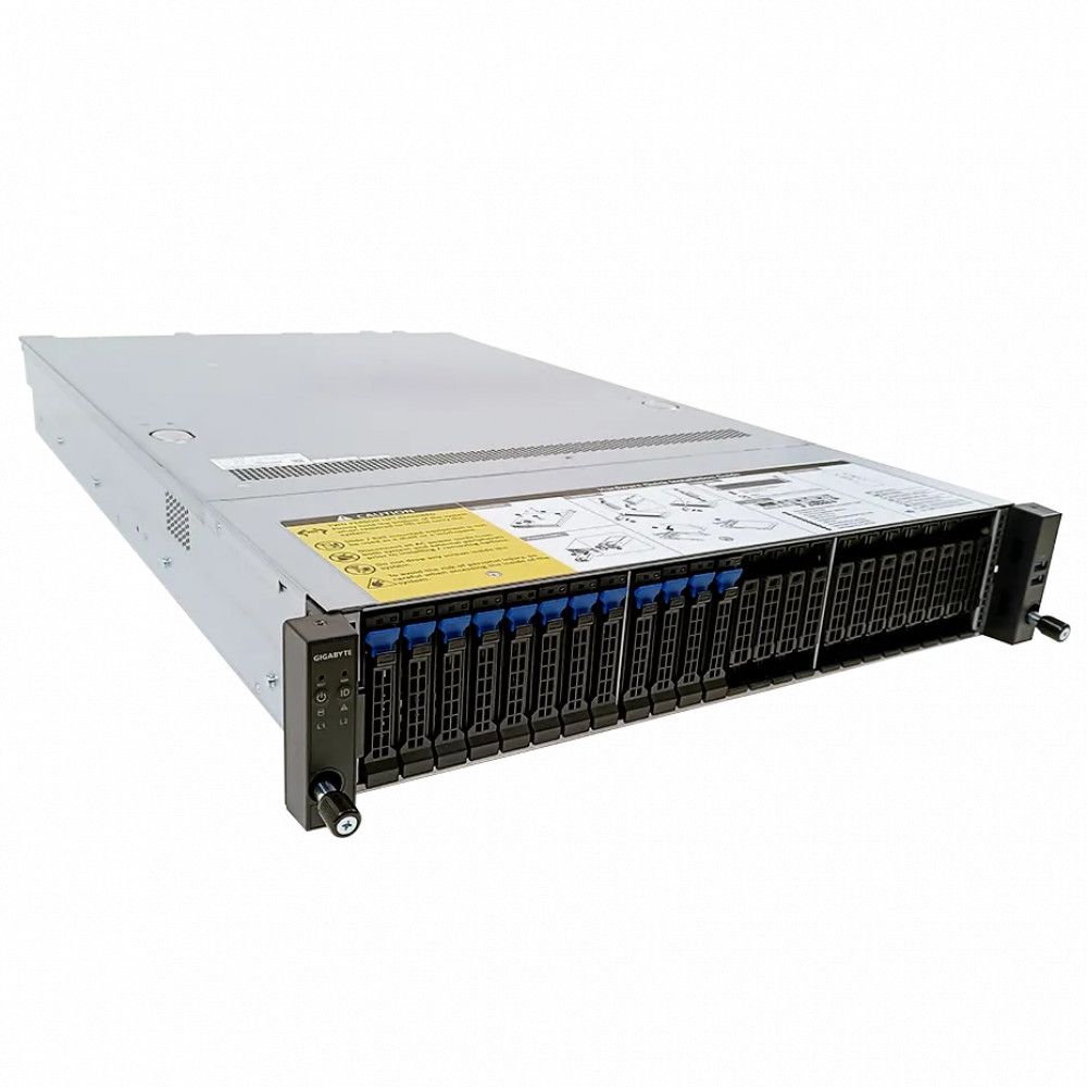 Серверная платформа Gigabyte 2U R282-Z97 серверная платформа 2u gigabyte r282 z93 2 lga4094 32 ddr4 3200 12 3 5 2 5 sata sas gen4 2xpcie x16 2 usb vga 2 2000w
