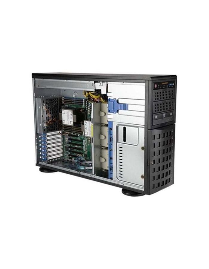 Серверная платформа Supermicro Super Workstation 4U Tower 740A-T no CPU (SYS-740A-T)