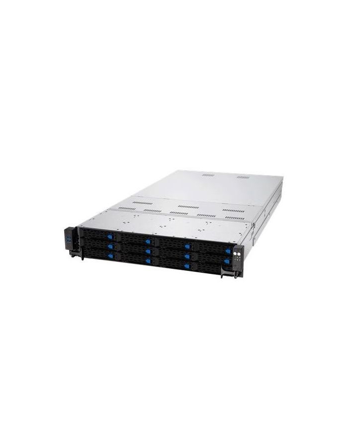 Серверная платформа Asus RS720-E10-RS12 Rack 2U (90SF00Z3-M00920) серверная платформа 2u asus rs720 e10 rs12 90sf00z3 m00920 2 lga4189 c621a 32 ddr4 3200 12 2 5 3 5 hs bays 2 m 2 9 pcie 2 10glan mlan 4 us