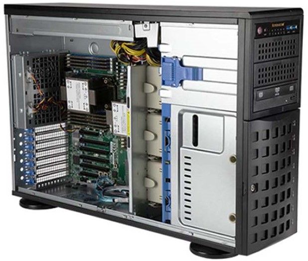 цена Серверная платформа Supermicro SuperServer 4U 740P-TRT noCPU (SYS-740P-TRT)