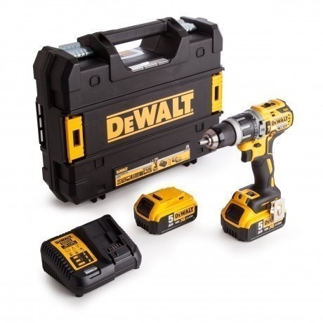Дрель-шуруповерт аккумуляторная DeWalt DCD796P2 - фото 2