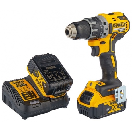 Дрель-шуруповерт аккумуляторная DeWalt DCD791P2 - фото 2