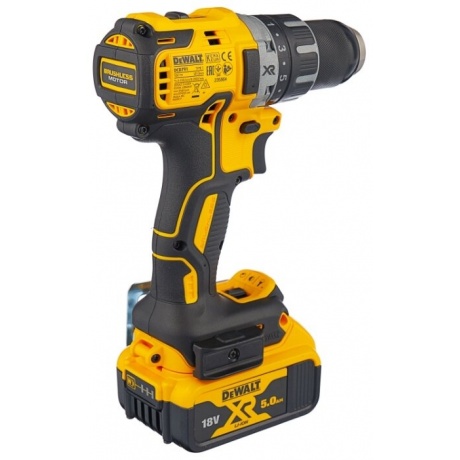 Дрель-шуруповерт аккумуляторная DeWalt DCD791P2 - фото 4