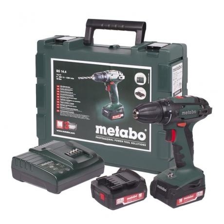 Шуруповерт аккумуляторный Metabo BS 14.4 602206540 - фото 3