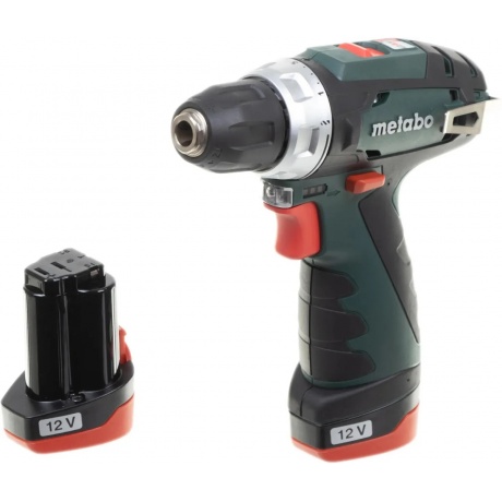 Дрель аккумуляторная Metabo PowerMaxx BS (600079550) - фото 2
