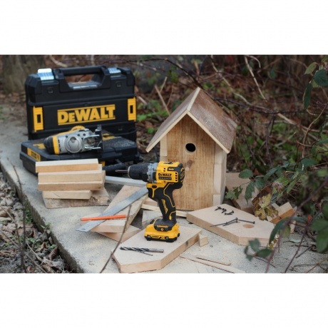 Дрель-шуруповерт бесщеточная аккумуляторная DeWalt DCD701D2-QW - фото 11