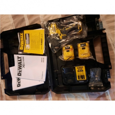 Дрель-шуруповерт бесщеточная аккумуляторная DeWalt DCD701D2-QW - фото 17