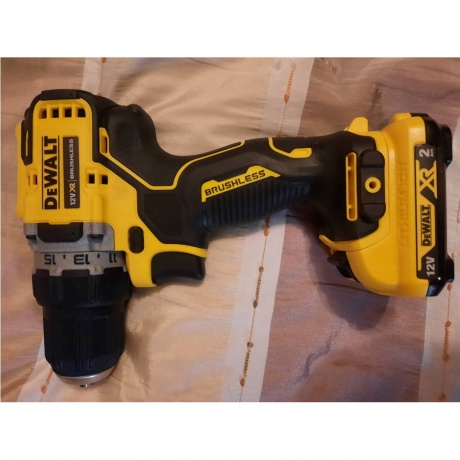 Дрель-шуруповерт бесщеточная аккумуляторная DeWalt DCD701D2-QW - фото 18