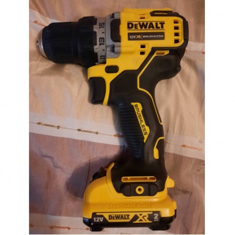 Дрель-шуруповерт бесщеточная аккумуляторная DeWalt DCD701D2-QW - фото 20