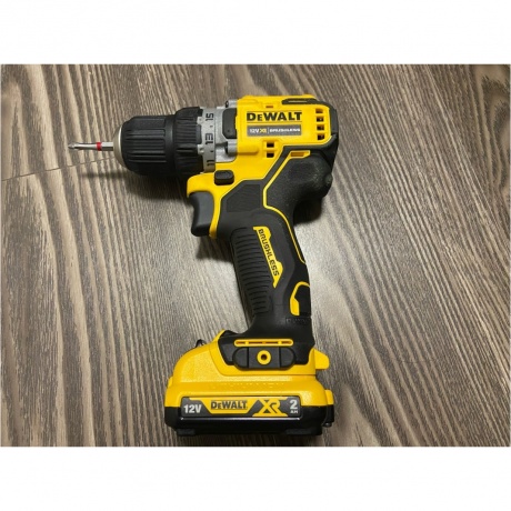 Дрель-шуруповерт бесщеточная аккумуляторная DeWalt DCD701D2-QW - фото 27