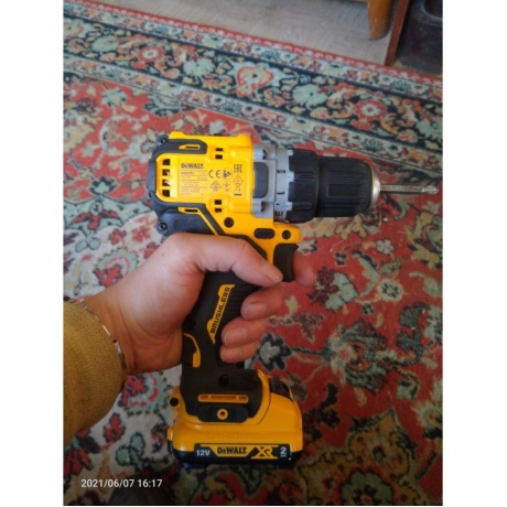 Дрель-шуруповерт бесщеточная аккумуляторная DeWalt DCD701D2-QW - фото 35