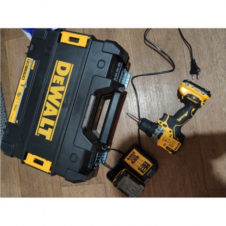 Дрель-шуруповерт бесщеточная аккумуляторная DeWalt DCD701D2-QW - фото 44