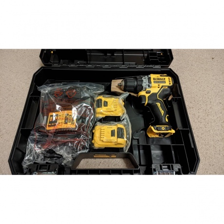 Дрель-шуруповерт бесщеточная аккумуляторная DeWalt DCD701D2-QW - фото 49