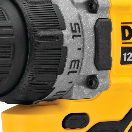 Дрель-шуруповерт бесщеточная аккумуляторная DeWalt DCD701D2-QW - фото 6
