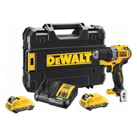 Дрель-шуруповерт бесщеточная аккумуляторная DeWalt DCD701D2-QW - фото 8