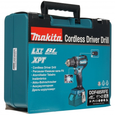 Дрель аккумуляторная Makita DDF485RFE - фото 9