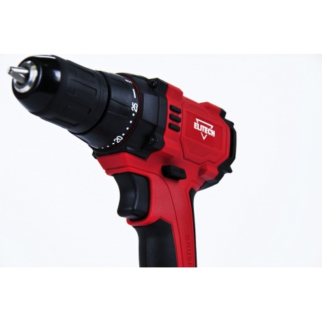 Дрель аккумуляторная Elitech ДА 12БЛ2 (191606) - фото 11