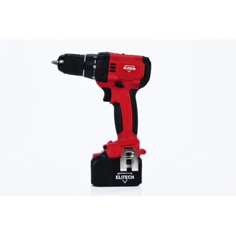 Дрель аккумуляторная Elitech ДА 12БЛ2 (191606) - фото 6