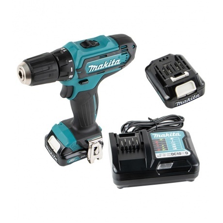 Дрель-шуруповерт аккумуляторная Makita DF333DWAE - фото 3