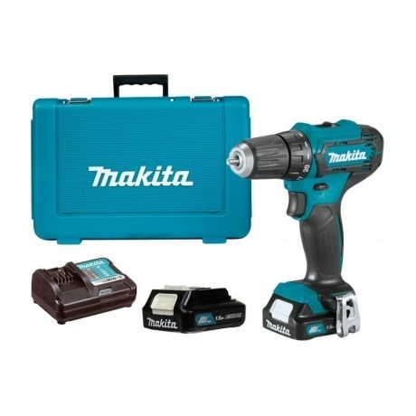 Дрель-шуруповерт аккумуляторная Makita DF333DWYE - фото 4