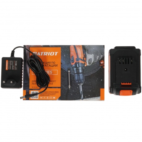 Дрель-шуруповерт аккумуляторная Patriot BR 241ES 180201241 - фото 11