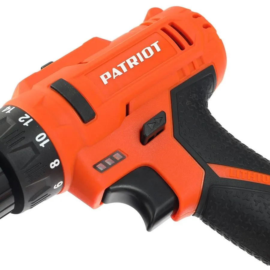 Дрель-шуруповерт аккумуляторная Patriot BR 187UES 180301547 - фото 5