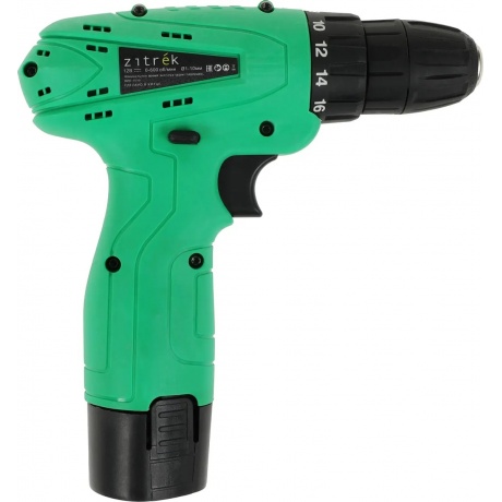 Дрель-шуруповерт аккумуляторная Zitrek Green 12 (063-4071) - фото 4