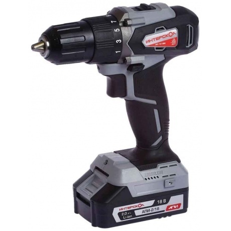 

Дрель-шуруповерт аккумуляторная Интерскол ДА-13/18ВК (575.1.2.70)