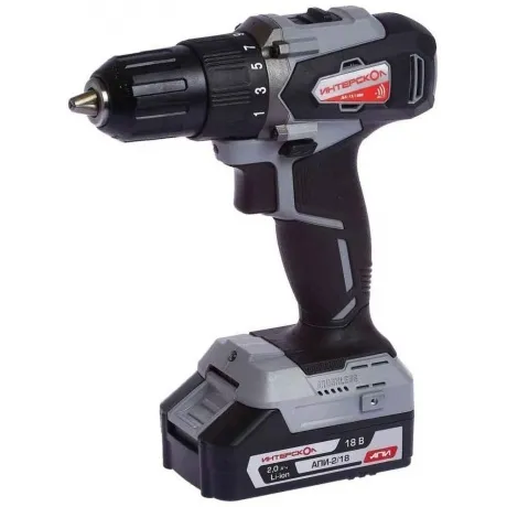 Дрель-шуруповерт аккумуляторная Интерскол ДА-13/18ВК (575.1.2.70...