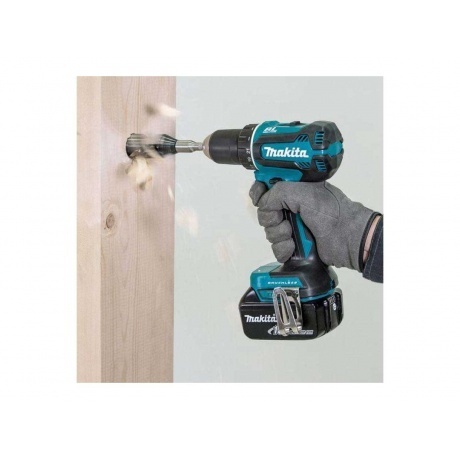 Дрель-шуруповерт аккумуляторная Makita DDF485Z - фото 6