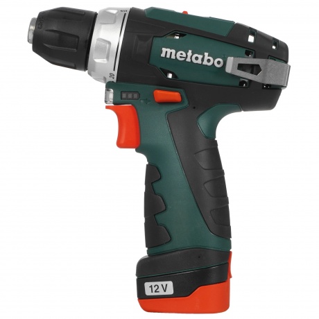 Дрель-шуруповерт аккумуляторная Metabo PowerMaxx BS Basic (600984500) - фото 3