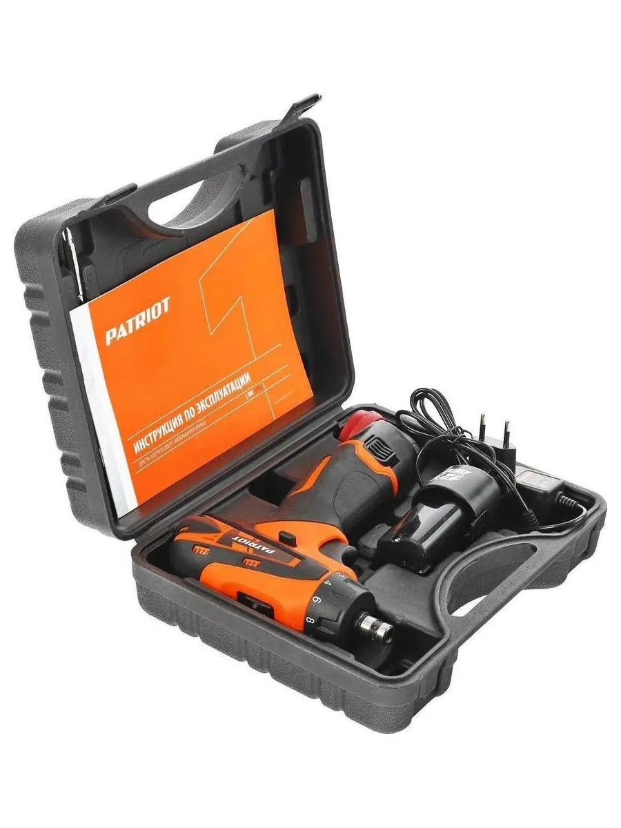 Дрель-шуруповерт аккумуляторная Patriot BR 115Li 180201115 - фото 9
